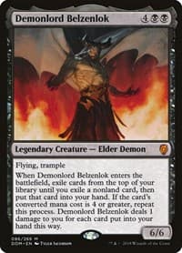 Demonlord Belzenlok - Dominaria - Magic: The Gathering card