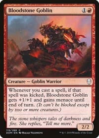 Bloodstone Goblin - Dominaria - Magic: The Gathering card