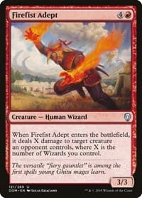 Firefist Adept - Dominaria - Magic: The Gathering card
