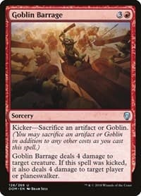 Goblin Barrage - Dominaria - Magic: The Gathering card