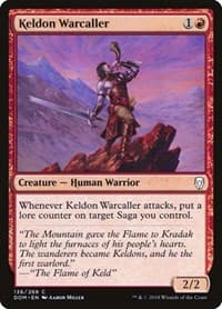 Keldon Warcaller - Dominaria - Magic: The Gathering card