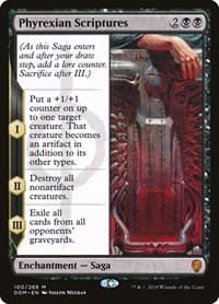 Phyrexian Scriptures - Dominaria - Magic: The Gathering card