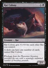 Rat Colony - Dominaria - Magic: The Gathering card