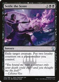 Settle the Score - Dominaria - Magic: The Gathering card