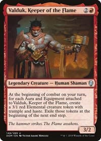 Valduk, Keeper of the Flame - Dominaria - Magic: The Gathering card