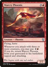 Warcry Phoenix - Dominaria - Magic: The Gathering card