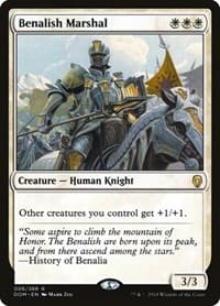 Benalish Marshal - Dominaria - Magic: The Gathering card