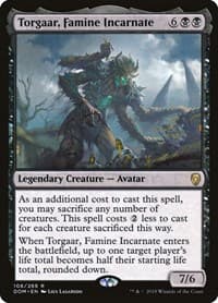 Torgaar, Famine Incarnate - Dominaria - Magic: The Gathering card