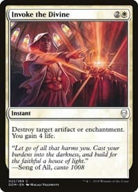 Invoke the Divine - Dominaria - Magic: The Gathering card