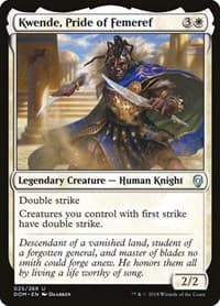 Kwende, Pride of Femeref - Dominaria - Magic: The Gathering card