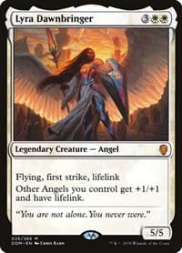 Lyra Dawnbringer - Dominaria - Magic: The Gathering card