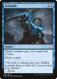 Befuddle - Dominaria - Magic: The Gathering card