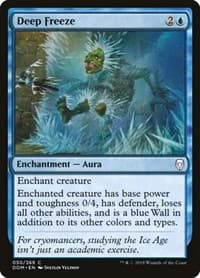 Deep Freeze - Dominaria - Magic: The Gathering card