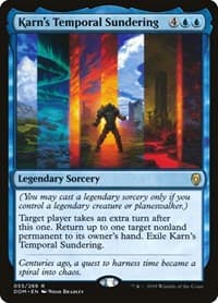 Karn's Temporal Sundering - Dominaria - Magic: The Gathering card
