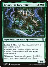 Grunn, the Lonely King - Dominaria - Magic: The Gathering card