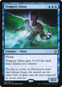 Tempest Djinn - Dominaria - Magic: The Gathering card