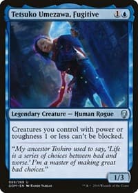 Tetsuko Umezawa, Fugitive - Dominaria - Magic: The Gathering card
