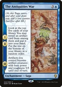 The Antiquities War - Dominaria - Magic: The Gathering card