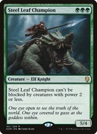 Steel Leaf Champion - Dominaria - Magic: The Gathering card