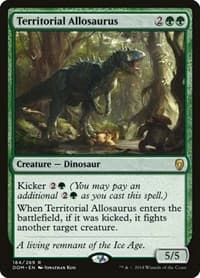 Territorial Allosaurus - Dominaria - Magic: The Gathering card