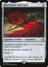 Blackblade Reforged - Dominaria - Magic: The Gathering card