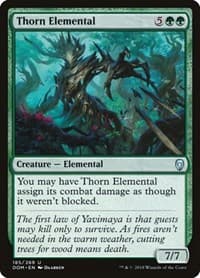 Thorn Elemental - Dominaria - Magic: The Gathering card