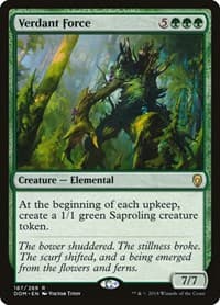 Verdant Force - Dominaria - Magic: The Gathering card