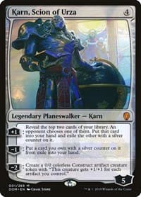 Karn, Scion of Urza - Dominaria - Magic: The Gathering card