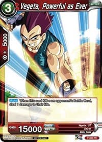 Vegeta, Powerful as Ever - Promotion Cards - Dragon Ball Super: Masters card