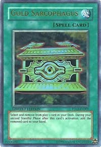 Gold Sarcophagus - Pharaoh Tour Promos - YuGiOh card