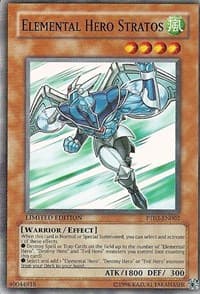 Elemental HERO Stratos - Pharaoh Tour Promos - YuGiOh card