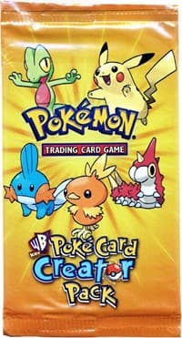 Poke Card Creator Pack - Kids WB Promos - Pokemon card