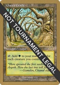 Gaea's Cradle - 1999 Matt Linde (USG) - World Championship Decks - Magic: The Gathering card
