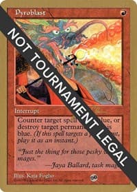 Pyroblast - 1997 Jakub Slemr (5ED) (SB) - World Championship Decks - Magic: The Gathering card