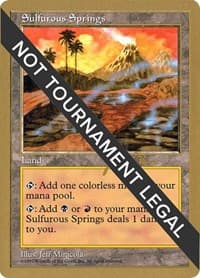 Sulfurous Springs - 1997 Jakub Slemr (5ED) - World Championship Decks - Magic: The Gathering card