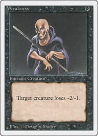 Weakness - Revised Edition - Magic: The Gathering card