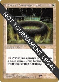 Circle of Protection: Black - 1997 Janosch Kuhn (5ED) (SB) - World Championship Decks - Magic: The Gathering card