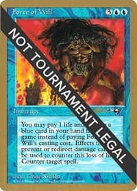 Force of Will - 1997 Janosch Kuhn (ALL) - World Championship Decks - Magic: The Gathering card