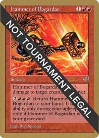 Hammer of Bogardan - 1997 Janosch Kuhn (MIR) - World Championship Decks - Magic: The Gathering card