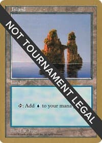 Island (427) - 1997 Janosch Kuhn (5ED) - World Championship Decks - Magic: The Gathering card