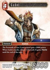 Gadot - Opus V - Final Fantasy TCG card