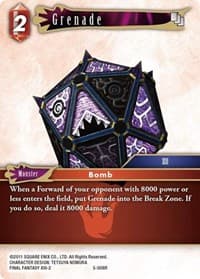 Grenade - Opus V - Final Fantasy TCG card