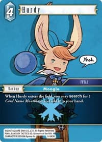 Hurdy - Opus V - Final Fantasy TCG card