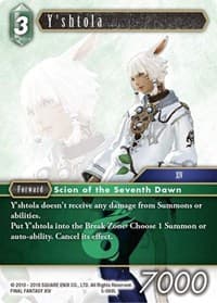 Y'shtola - Opus V - Final Fantasy TCG card