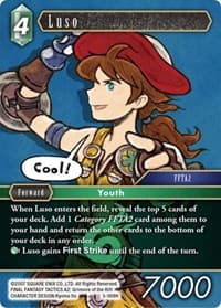 Luso - Opus V - Final Fantasy TCG card