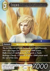 Ingus - Opus V - Final Fantasy TCG card