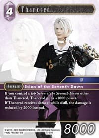 Thancred - Opus V - Final Fantasy TCG card