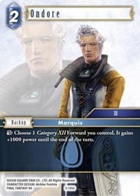 Ondore - Opus V - Final Fantasy TCG card