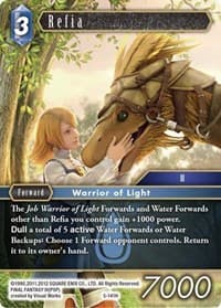 Refia - Opus V - Final Fantasy TCG card