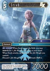 Serah EX - Opus V - Final Fantasy TCG card